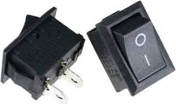 switch interruptor de botón 15x21mm SPST 2Pin 6A 250V 10A 125V KCD1-101 interruptor basculante