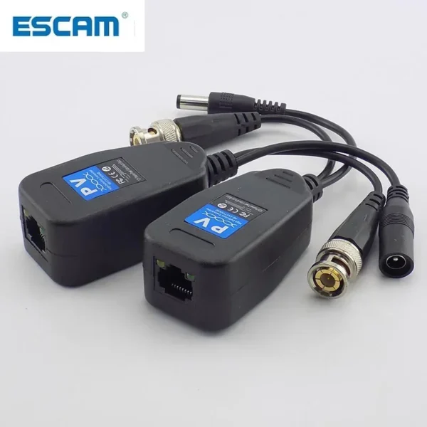 Video Balun Rj45 Pasivo Por Par Hd Hd Pv/pvd Pva/ - Image 2