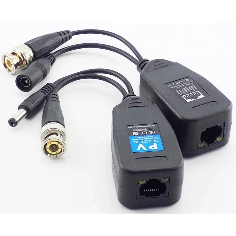 Video Balun Rj45 Pasivo Por Par Hd Hd Pv/pvd Pva/ - Image 3