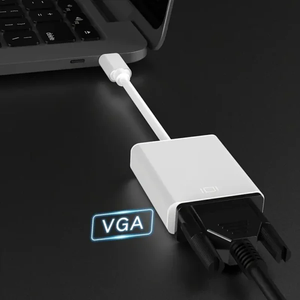 Adaptador USB-C a VGA,