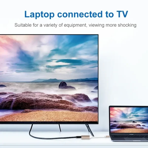 Adaptador USB-C a VGA,