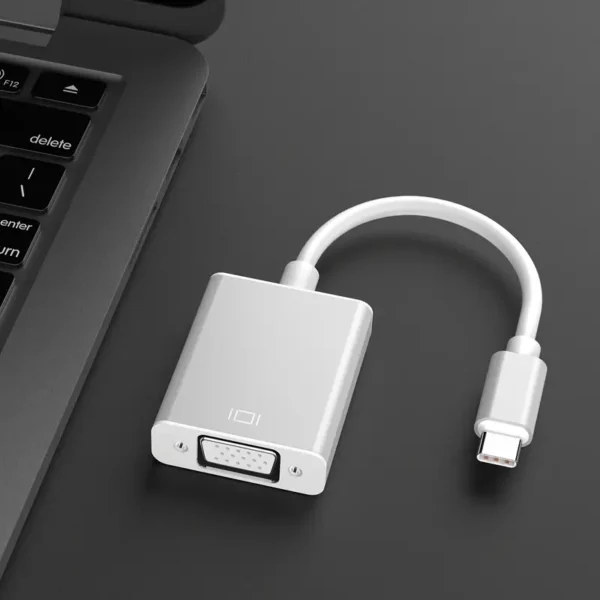 Adaptador USB-C a VGA,