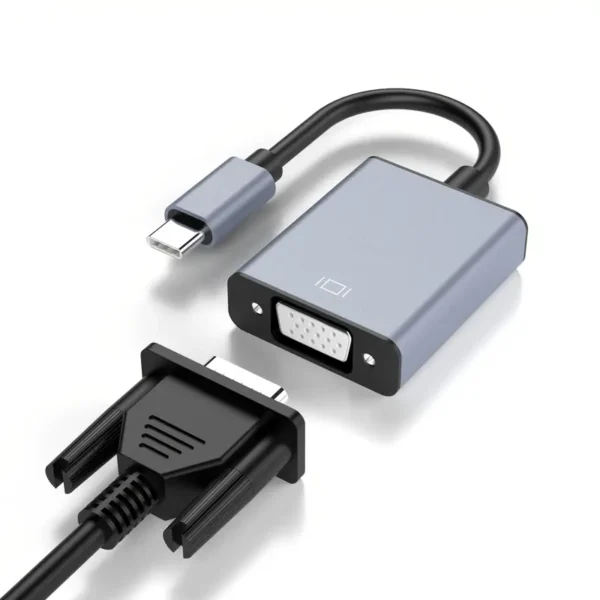Adaptador USB-C a VGA,