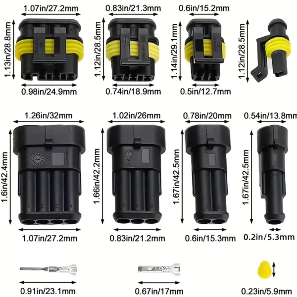 Juego de 352 piezas de conectores eléctricos para automóviles - Terminales de 1/2/3/4 orificios, conectores de enchufe de pino masculino y femenino para automóviles, motocicletas, camiones - Cobre duradero, cableado duro, ≤50V 3 reseñas 5.0 Todas las reseñas son de compras verificadas avatar SERVITEVENKA C.A. en en 24 jul 2025 Mis reseñas lo recomiendo exelente producto como se describe avatar Ryan Martin en en 19 jul 2025 Exactamente lo que necesitaba, un pequeño y práctico kit para tener siempre a mano avatar Reynaldo Rodriguez en en 6 jul 2025 bueno Reseñas de artículos similares en Temu avatar gl***50 en en 24 feb 2025 Excelente, cumple su función exactamente como se describe. Estoy contento con la compra. Si compras este kit, asegúrate de practicar con algunos cables sobrantes para lograr el engarce perfecto. Esta reseña es para: Kit de Conectores Rápidos para Automoción de 352 Piezas con Alicates de Crimpar SN-48B, 26 Juegos de Enchufes Eléctricos Duraderos de 1/2/3/4 Pines para Cableado de Coches y Camiones, Anticorrosión, Sellados para Conexiones Seguras Lumina Lab Lumina Lab 171 Seguidores 250K+ Vendidos 4.8 La tienda se unió a Temu hace 1 año Guías y documentos de productos Manual del usuario (PDF） Detalles del producto Guardar Problema con el reporte Material de contacto: Cobre Fuente de alimentación: Cableado Rango de tensión: Por debajo de 50V Ver todos los detalles Información de la tienda juego de 352 piezas de conectores eléctricos para automóviles - terminales de 1/2/3/4 orificios, conectores de enchufe de masculino y femenino para automóviles, motocicletas, camiones - cobre , cableado duro, ≤50v detalles 0 Juego de 352 piezas de conectores eléctricos para automóviles - Terminales de 1/2/3/4 orificios, conectores de enchufe de pino masculino y femenino para automóviles, motocicletas, camiones
