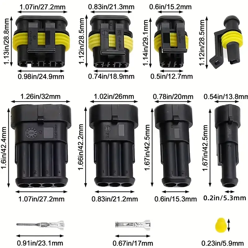 Juego de 352 piezas de conectores eléctricos para automóviles - Terminales de 1/2/3/4 orificios, conectores de enchufe de pino masculino y femenino para automóviles, motocicletas, camiones - Cobre duradero, cableado duro, ≤50V 3 reseñas 5.0 Todas las reseñas son de compras verificadas avatar SERVITEVENKA C.A. en en 24 jul 2025 Mis reseñas lo recomiendo exelente producto como se describe avatar Ryan Martin en en 19 jul 2025 Exactamente lo que necesitaba, un pequeño y práctico kit para tener siempre a mano avatar Reynaldo Rodriguez en en 6 jul 2025 bueno Reseñas de artículos similares en Temu avatar gl***50 en en 24 feb 2025 Excelente, cumple su función exactamente como se describe. Estoy contento con la compra. Si compras este kit, asegúrate de practicar con algunos cables sobrantes para lograr el engarce perfecto. Esta reseña es para: Kit de Conectores Rápidos para Automoción de 352 Piezas con Alicates de Crimpar SN-48B, 26 Juegos de Enchufes Eléctricos Duraderos de 1/2/3/4 Pines para Cableado de Coches y Camiones, Anticorrosión, Sellados para Conexiones Seguras Lumina Lab Lumina Lab 171 Seguidores 250K+ Vendidos 4.8 La tienda se unió a Temu hace 1 año Guías y documentos de productos Manual del usuario (PDF) Detalles del producto Guardar Problema con el reporte Material de contacto: Cobre Fuente de alimentación: Cableado Rango de tensión: Por debajo de 50V Ver todos los detalles Información de la tienda juego de 352 piezas de conectores eléctricos para automóviles - terminales de 1/2/3/4 orificios, conectores de enchufe de masculino y femenino para automóviles, motocicletas, camiones - cobre , cableado duro, ≤50v detalles 0 Juego de 352 piezas de conectores eléctricos para automóviles - Terminales de 1/2/3/4 orificios, conectores de enchufe de pino masculino y femenino para automóviles, motocicletas, camiones
