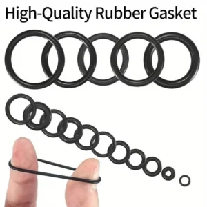 Set O-ring Aros De Goma Milimétrico Juntas Tóricas ORING - Resistentes al Aceite y al Agua, Sellos de Goma Sintética
