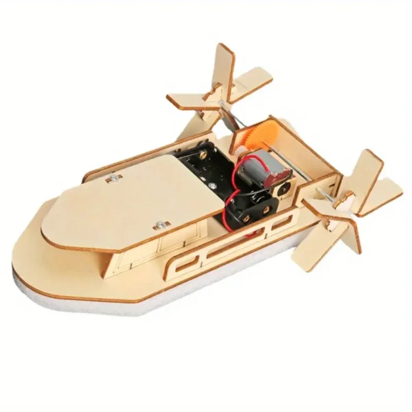 Kit proyectos de barco eléctrico DIY - Invención de física, rompecabezas experimentales - Image 3