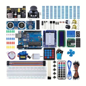 Kit de inicio compatible con proyectos de Arduino con microcontrolador
