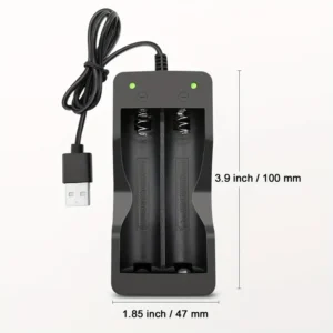 Cargador De Batería 18650 Model MS-5D02A imput DC 5V Output DC 4.2V