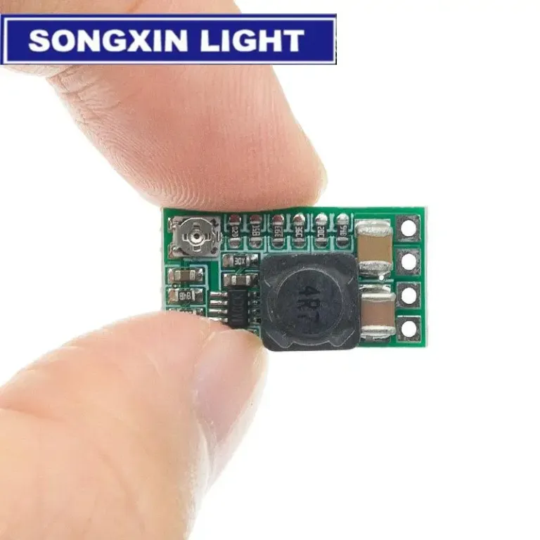 Módulo de fuente de alimentación reductor de voltaje mini DC-DC de 12-24 V a 5 V 3 A - Image 4