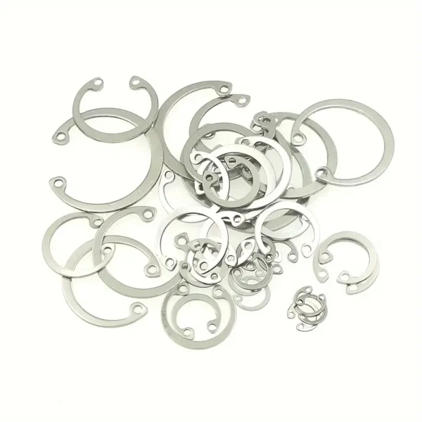 reten interno  anillos de seguridad internos, anillos de retención de acero inoxidable 150 piezas