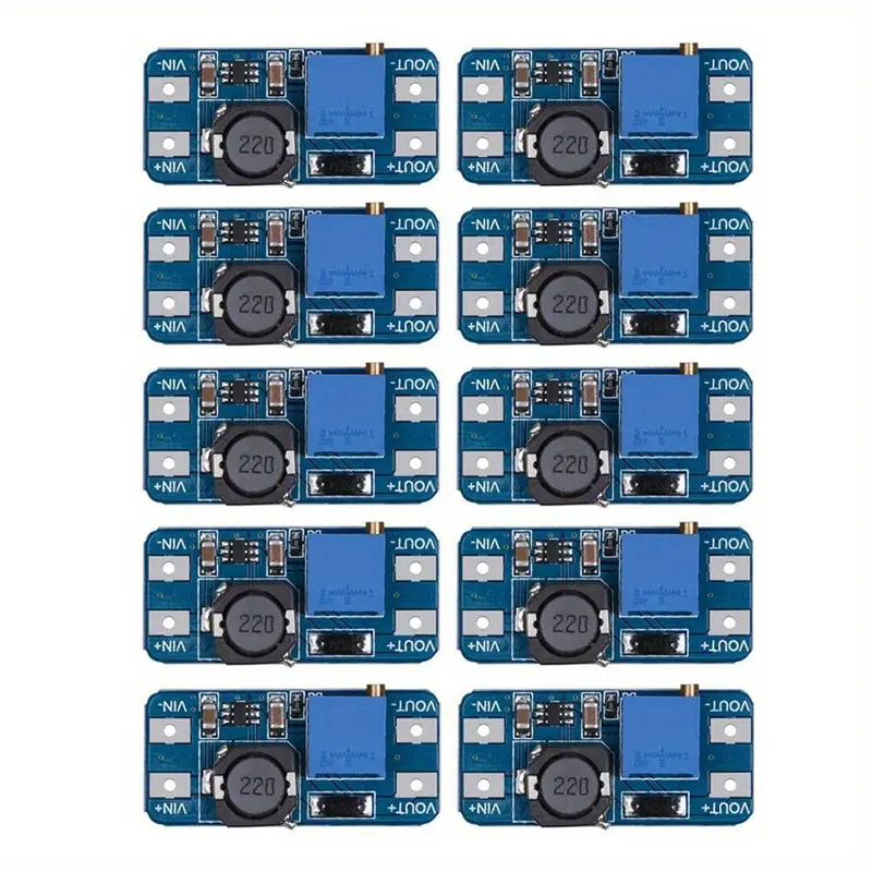 Módulo de Potencia MT3608 de Refuerzo de Convertidor de Paso DC-DC 2-24V a 5V/9V/12V/24V - Image 4