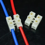 terminales conector de cable de plástico tornillo conector de cable tira de conector de cable