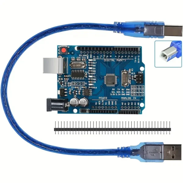 Arduino UNO R3, Microcontrolador ATmega328P-AU
