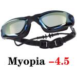 Gafas de natación para adultos con miopía