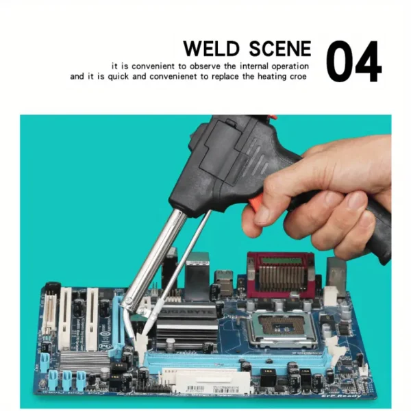 Soldador Eléctrico De Mano, Pistola De Soldadura