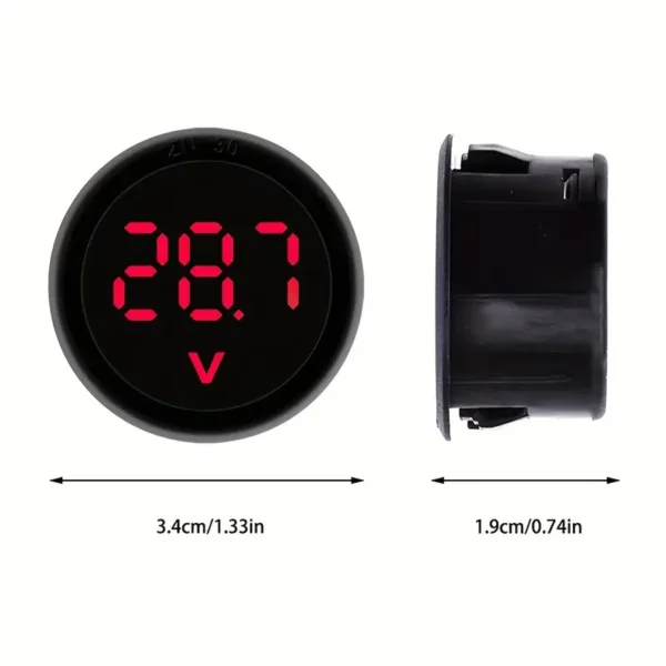 Voltímetro Digital LED - 3.8V,