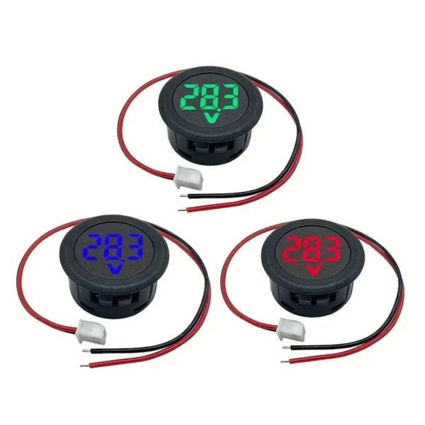Voltímetro Digital LED - 3.8V,